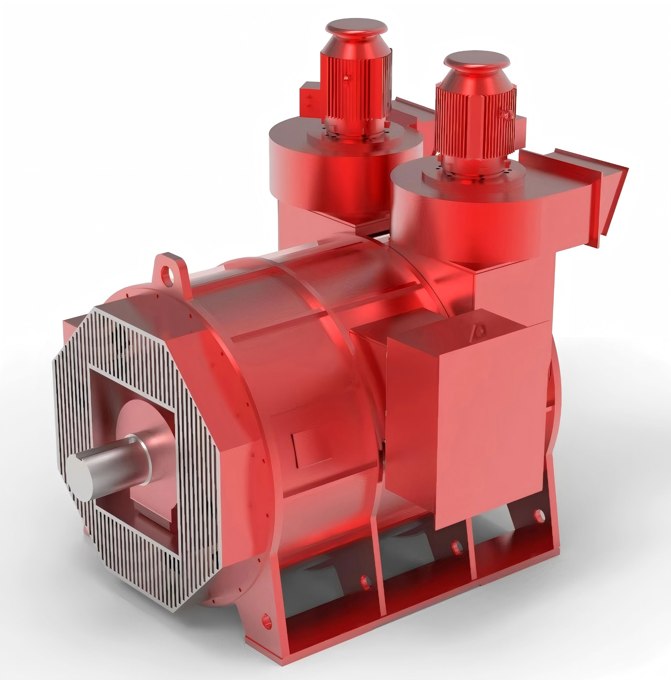 YPT high-voltage drive motor for fracturing pumps